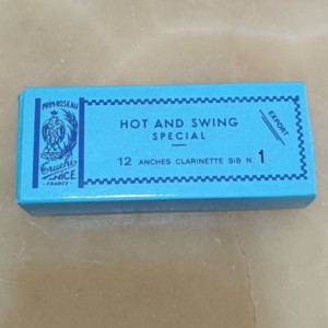 Rigotti Mavi Kuşak Klarnet Kamışı No:1 – Hot & Swing Special